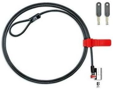 Kensington K64637WW - ClickSafe Keyed Laptop Lock. NON-RETAIL package in a poly bag wrap.