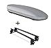 Produktbild VDP Dachbox MAA 580 Liter Silber + Dachträger Menabo Tema Stahl Lexus RX (XU30) (SUV/Kombi 5 Türer) 2003-2008