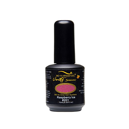 Bio Seaweed Gel Unity 1 Step Gel Polish, Raspberry Ice Number 201 15 ml