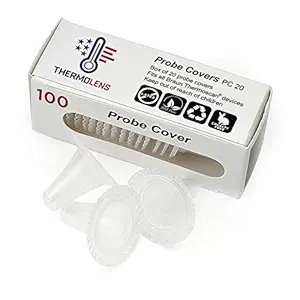 100x Ear Thermometer Probe Covers/Refill Caps/Lens Filters for All Types of Digital Thermometer/Braun ThermoScan Models