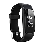 Smart Fitness Tracker，HR-Touch Screen Sport-Armband mit Monitor GPS-Pedometer IP67 Wasserdicht