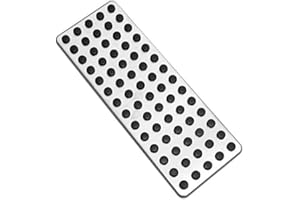 Vaorwne Steel Footrest Foot Rest Dead Pedal Pad Cover for Mercedes A B C E S CLS SLK CLA GLA GLK ML G GL Series Car Styling