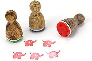 Stemplino Mini tampon Elmo éléphant