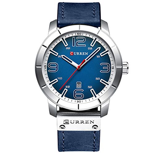 Friendggarmbanduhren Herren Business Gürtel Uhr Wasserdicht Kalender Lässig Quarz Zifferblatt Mode Runde Einzigartiges Design Uhren Luxus Uhren - 