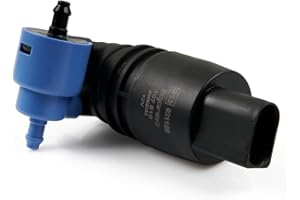 ROBUST CAR PARTS ROBUST Windscreen Washer Pump Front Twin Outlet for Volkswagen T5 T6 Transporter Caddy Golf Polo Passat Tiguan Audi A3 A4 A5 A6 Q3 Q5 Skoda Octavia Suberb Fabia Seat Leon Ibiza Altea 1K6955651