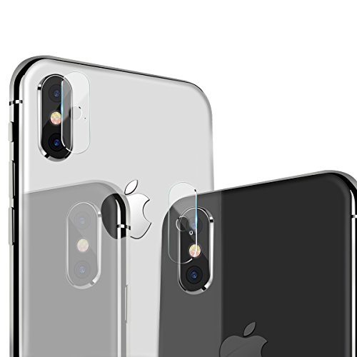 Back-Camera-Lens-Protector-for-iPhone-X-3-Pack-Bkayp-Ultra-thin-High-Definition-9H-Hardness-25D-Bubble-Free-Anti-Scratch-Tempered-Glass-Camera-Lens-Protector-Film-for-iPhone-X10-Clear