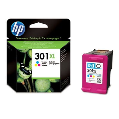Preisvergleich Produktbild HP 301XL Tri-colour Ink Cartridge