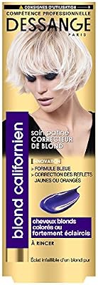 Dessange - Blond Californien Soin Patine Correcteur De Blond Pour Cheveux Blonds, Colorés Ou Fortement Eclaircis - 125 ml
