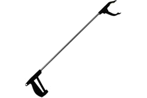 HILLFIELD iapyx® Greifzange Greifarm Greifkralle für Müll mit Magnet 76 cm