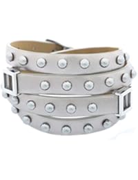 Pulsera de plata para mujer Misaki roqueros QCRNROCKER