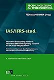 Image de IAS/IFRS-stud.: International Accounting Standards/International Financial Reporting Standards mit S