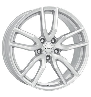 Preisvergleich Produktbild Rial Torino 8x18 ET45 5x108 polar-silber