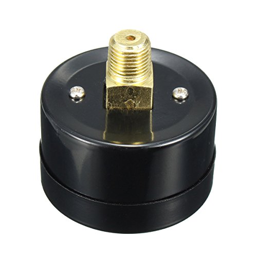 Druckschalter Regelventil, GOCHANGE 1/4″ Luftdruckregler Luftkompressor Regler Entlastung / Druckschaltventil mit Manometer Schlauch Manometer Schnellspanner Kompressor Fitting - 8