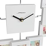 Jago Wanduhr mit 12 Bilderrahmen in 3 verschiedenen Farben mit 3D-Effekt - 2