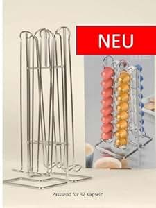 Kaffee-Kapselständer, Kapselspender für Nespresso Kapseln 32: Amazon.de