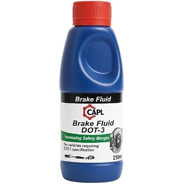Pure Guard DOT 3 Brake Fluid – 5 Gallon Bulk Jug For Shop Or Fleet Use