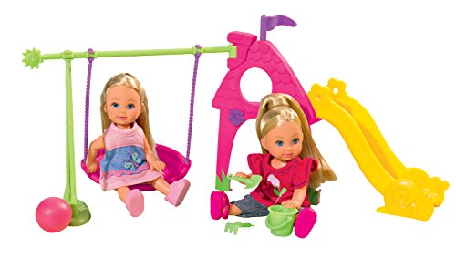 Preisvergleich Produktbild Simba 105735865 - Evi Love Puppe mit Spielplatz