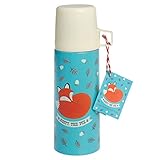 Inhalt 350 ml Thermosflasche Thermoskanne mit Becher Fuchs \
