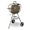 Weber Original Kettle Smoke Grill Durchmesser 47 Cm Grau 565 X 47 X 92 Cm 1246704