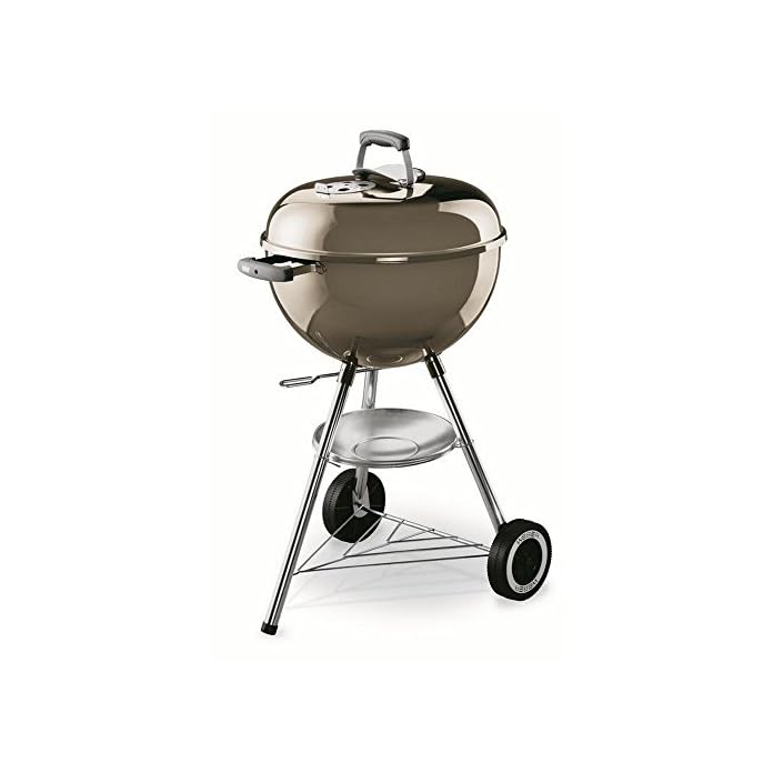 Weber Original Kettle Smoke Grill Durchmesser 47 Cm Grau 565 X 47 X 92 Cm 1246704