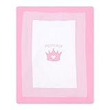 Krabbel- und Spieldecke von Prince oder Princess in Rosa oder Blau