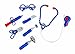 Produktbild Kinder-Doktor-Spielset, 7-teilig, Stethoskop mit Licht und Sound, lieferbar in 2-Varianten (Bunt (Variante 1))
