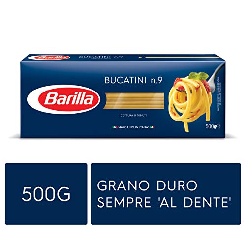 Barilla - Bucatini n.9, Cottura 8 minuti - 500 g