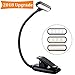 Produktbild LED Leselampe Klemmleuchte SOLMORE 9LEDs Touch-Dimmer Buchlampe Tischleuchte Schreibtischlampe Arbeitsplatzleuchten 360°Flexibel USB aufladbare für Kinder Nacht Lesen Notenständer Schlafzimmer
