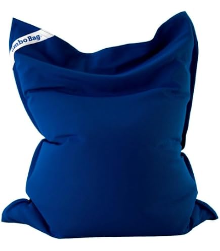 Pouf Poire Géant Jumbo Bag William Original - Bleu Roi, 300L, Housse Déhoussable Waterproof - Pour Intérieur Et Extérieur