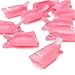Culater®10PC Plastic Nail Art Soak Off Cap Clip UV Gel Polish Remover Wrap Tool (Hot Pink)