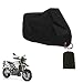 Produktbild Haosen Motorräder Abdeckungen 190T beschichtetes silbernes Tuch Motorradabdeckung - Wasserdicht Staubdicht Anti-regen XXL (245x105x125cm) Schwarz