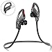 Sound One SP-6 Bluetooth Headphones, Runner Headset Sport HiFi Stereo Sweatproof Earphones with Mic and Earhook - Wireless Earbuds for Running (Black) RS.1990.00