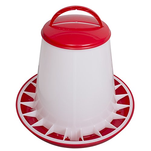 Futterautomat für Geflügel, Hühner, Wachteln 6kg, Kunststoff
