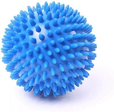 Spiky Massage Balls Trigger Point Reflexology Stress Release - Dewanxin Lacrosse Ball Set or Spiky Roller, BEST Foot Massager, Acupressure, Deep Tissue Trigger Point, Plantar Fasciitis, Reflexology, Stress Therapy & Myofascial Release