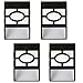 Produktbild MEIYANG Solar Outdoor Light Bunt LED Wasserdichter Gartenzaun Patio Innenhof Bürgersteig Außen Dekorative Beleuchtung (4 Packungen)