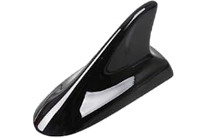 HUAMENGYUAN Antena de Techo de Estilo de Coche,Cubierta de Antena de Aleta de tiburón para automóvil Suministros Decorativos para la Parte Superior del Coche,Diseño Aleta de tiburón simulada