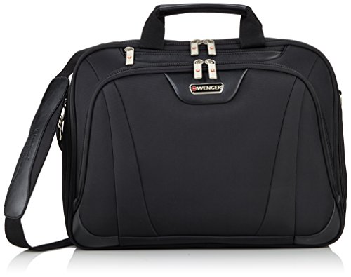 Wenger RV Businesstasche mit Laptopfach 17 Zoll Deluxe, schwarz, 17 liters, W72992217