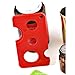 Travelmall Oil Bottles Lid Opener Essential Oil Key Tool Easily Remove Roller Caps and Orifice Reducer Inserts like Young Living 3 Pack Multi-color (3pcs)
