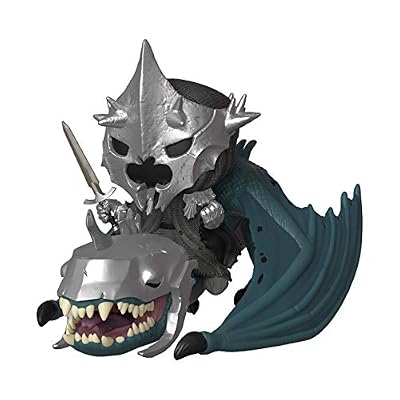 Funko- Pop Rides Lord of The Rings S5: Witch King w/Fellbeast Collectible Figure, 39894, Multi