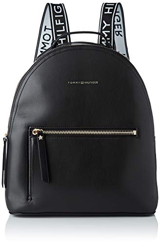 Preisvergleich Produktbild Tommy Hilfiger Damen Iconic Backpack Rucksack, Schwarz (Black), 13x33.5x31 cm