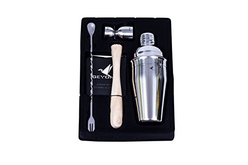 Beyond Premium Cocktail Shaker Set aus Edelstahl - 4