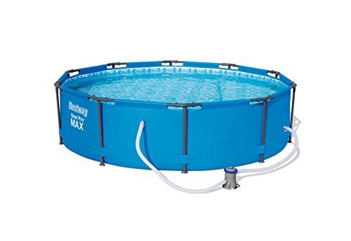 Bestway Steel Pro Frame Pool Set mit Filterpumpe, 305 X 76cm