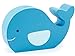 Pearhead Wooden Whale Bank (Blue)