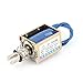 Produktbild sourcingmap® JF-1040B DC12V 25N Force 15mm Stellmotor 2-Kabel Zieher Druck Offener Rahmen Geradelinig Bewegung Solenoid Elektromagnet