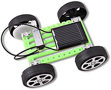 Szdw Solar car DIY package of children hand electric toys DIY strange new creative toys in kindergarten