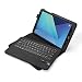 Produktbild Samsung Galaxy Tab S3 9.7 Tastatur Hülle, Jelly Comb Bluetooth Keyboard Case Trennbare Wiederaufladbare QWERTZ Tastatur für Samsung Tab S3 9,7 Zoll, Schwarz