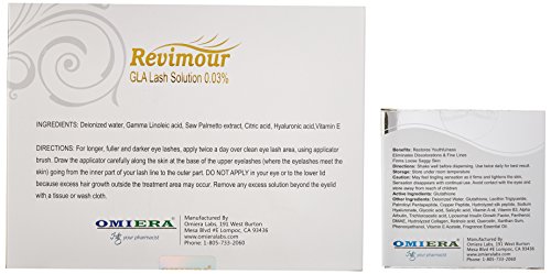 Omiera Glocione Glutathion-Hautaufhellungs-Gesichtscreme (30 Ml) Und Revimour Wimpern-Enhancer-Wachstums-Serum (8 Ml) Die Beste Anti-Falten-Creme Und Wimpern-Conditioner Anti-Aging-System - 2