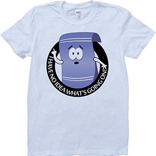 Towelie Sud Parco Divertente Bianca A su ordine T-Shirt - Medium