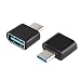 Produktbild RUNGAO Adapter USB-Typ-C-Stecker auf USB 3.0-Buchse, On The Go (OTG) für Galaxy S8, S8+, LG G5, G6, HTC 10, Nexus 5X, Nexus 6P, OnePlus 2 und mehr