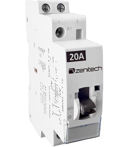 Schneider Electric Contacteur Heures Creuses Resi9 20A - Commande Chauffe-Eau Et Éclairage